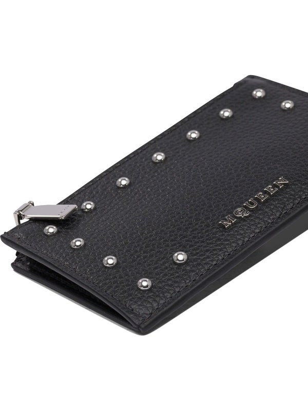 Alexander Mcqueen Black Card Holders