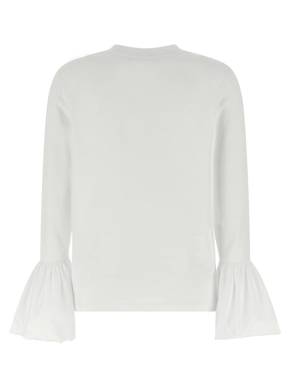 Slipper White Long Sleeve Top