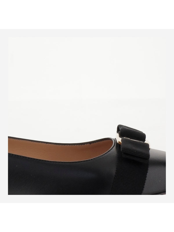 Varina Leather Flat Shoes