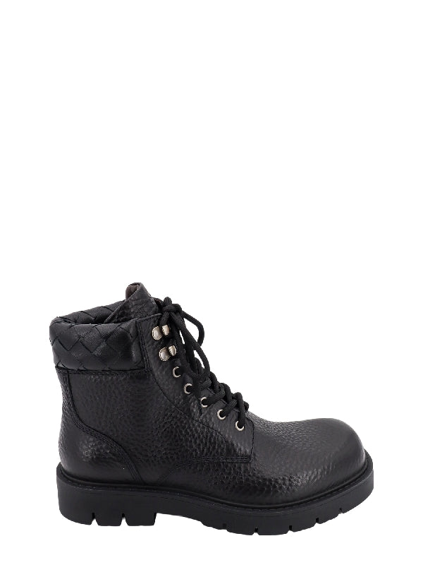 Haddock Leather Lace-Up Boots