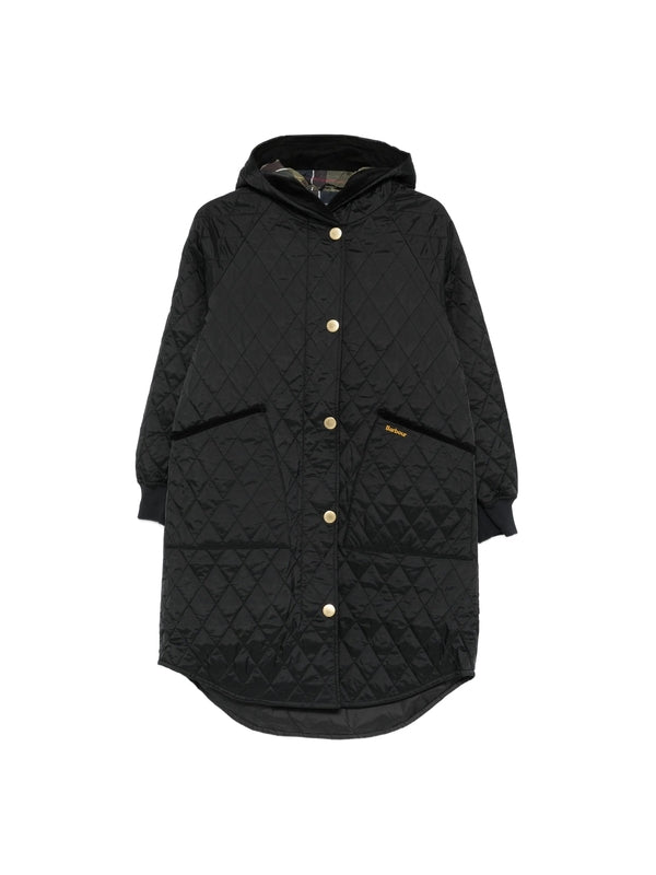 Barbour Black Parka