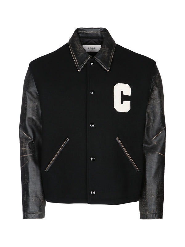 Celine Black Bomber