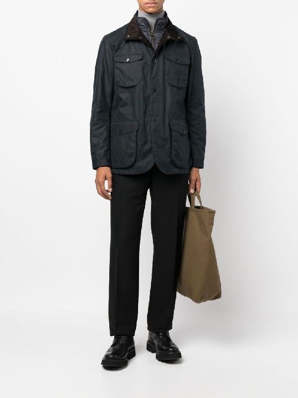 Barbour Navy Jackets