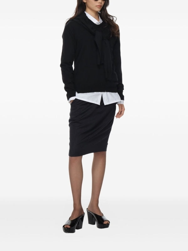 Hodakova Black Knitted