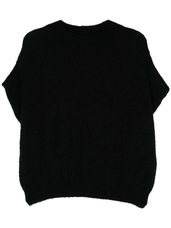 Black Wool Knit