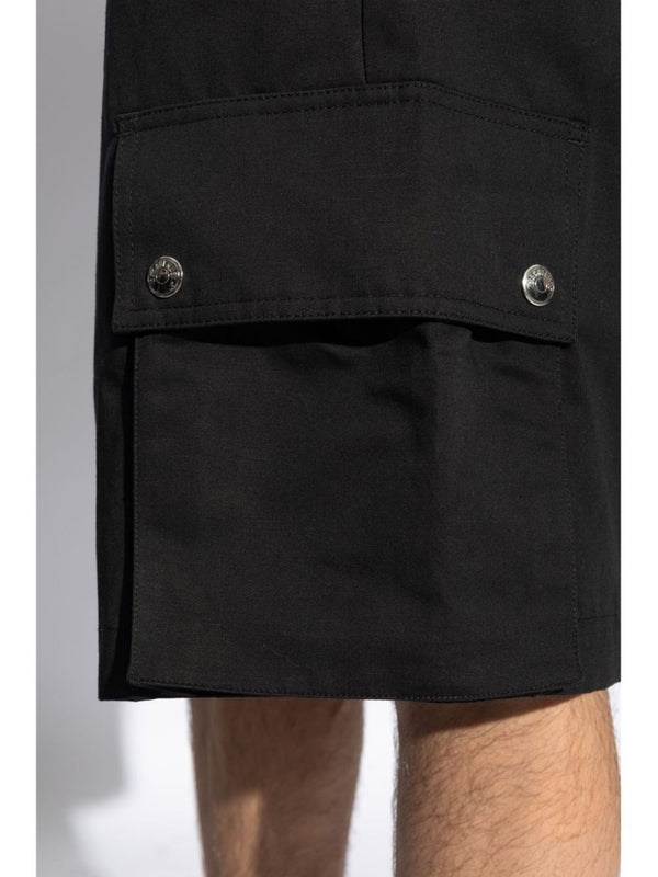 Cotton Linen Bermuda Shorts