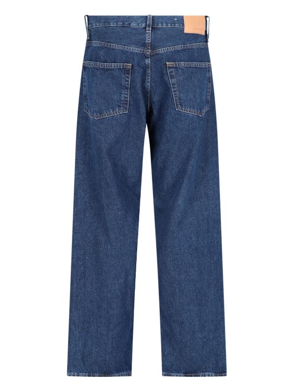 Loose Fit Cotton Denim Pants