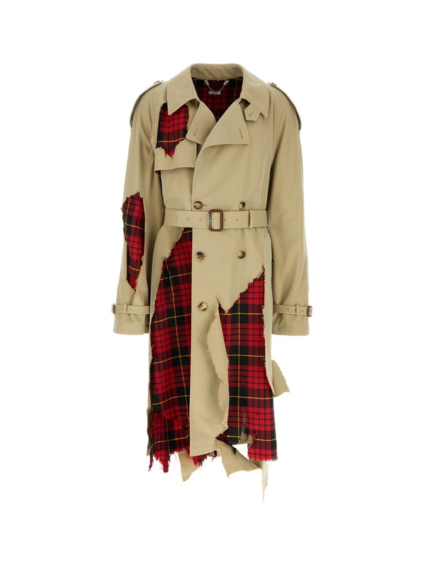 Alexander Mcqueen Beige Trench