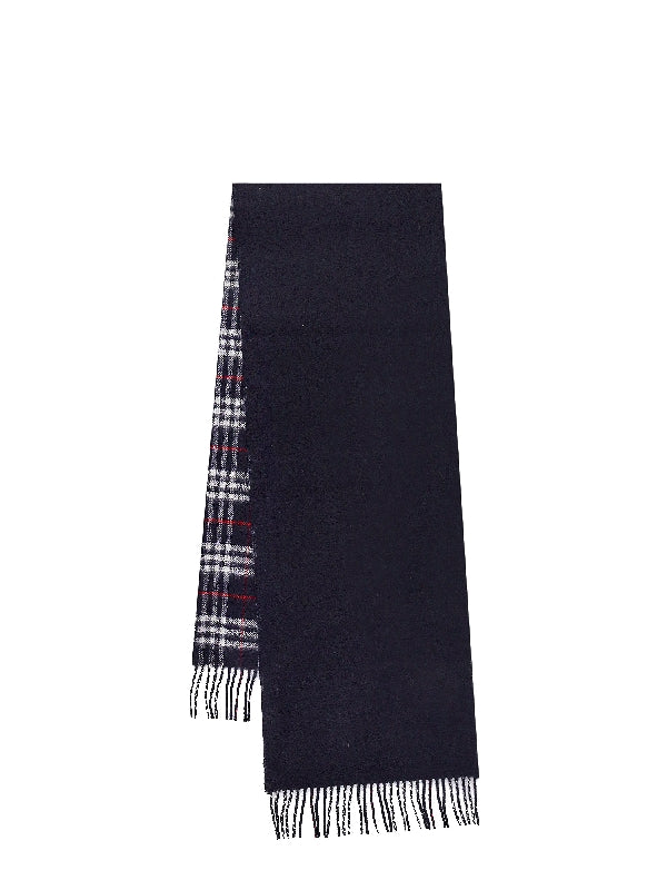 Check Reversible Cashmere Muffler