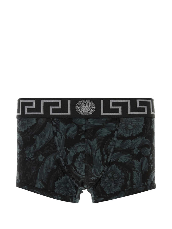 Barocco Print Cotton Panties