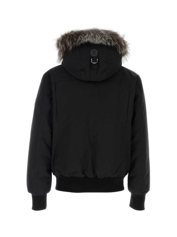 Dixon Hood Fur Bomber Jacket