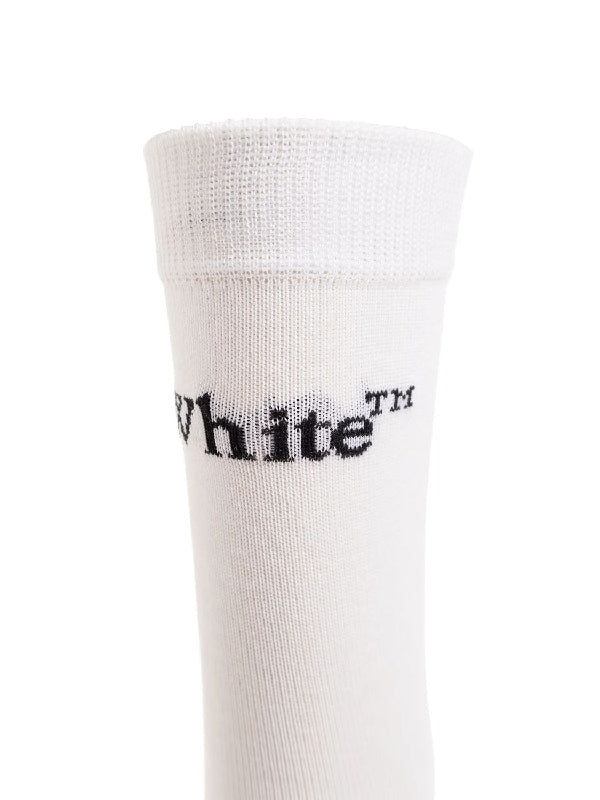 Jacquard Logo High-top Socks