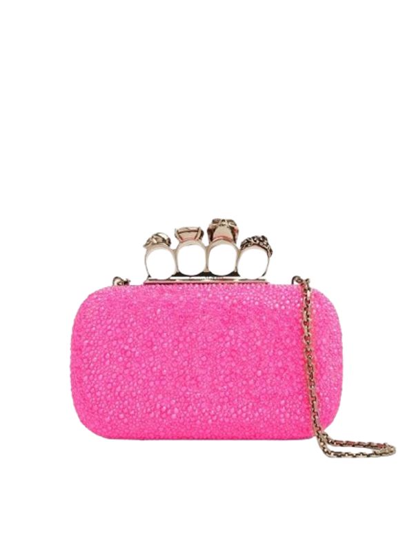 Skull Four-ring Chain Clutch Bag