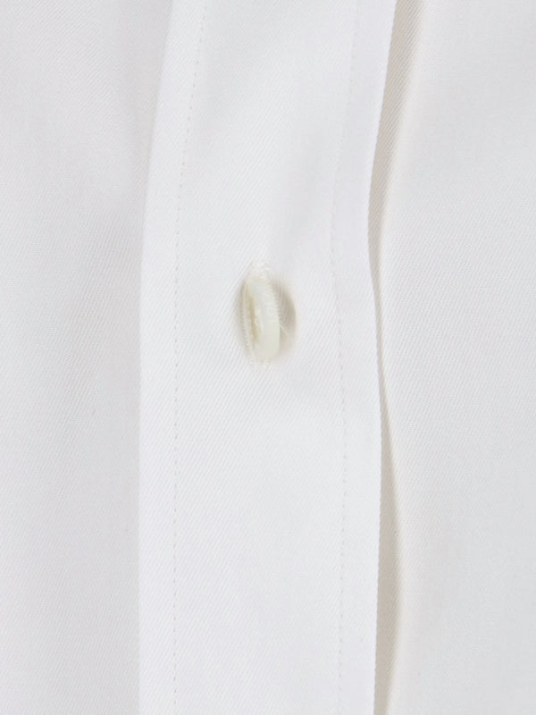 アナグラムロゴディテールコットンシャツ