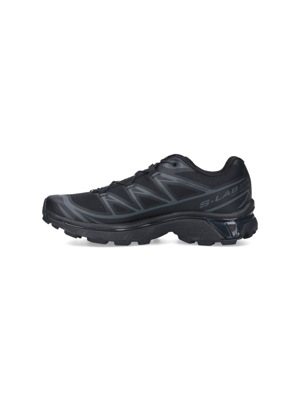 Salomon Black Low Top Sneakers