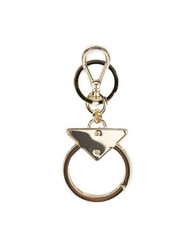 Triangle Logo Ring Brass
  Keyring