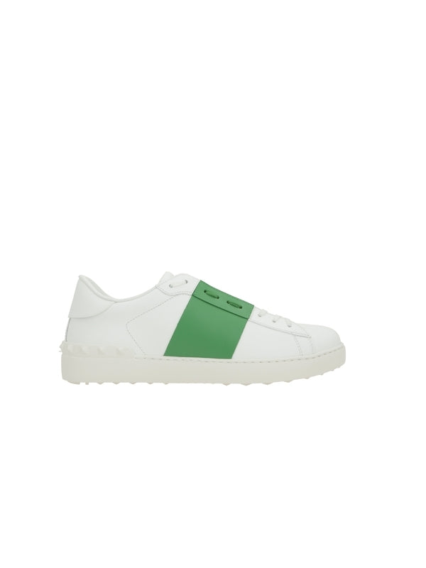 Valentino White Low Top Sneakers