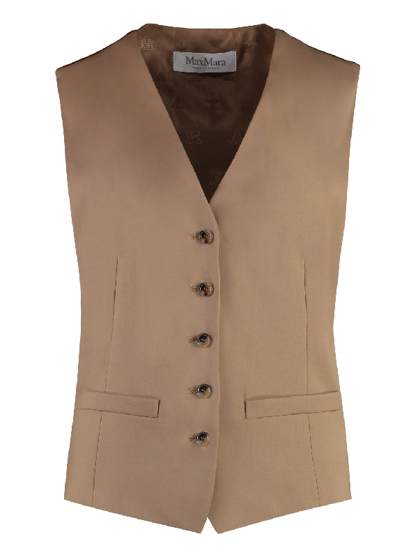 Wool Tailored Vest