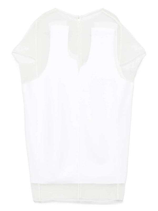 Khaite White Mini Dress