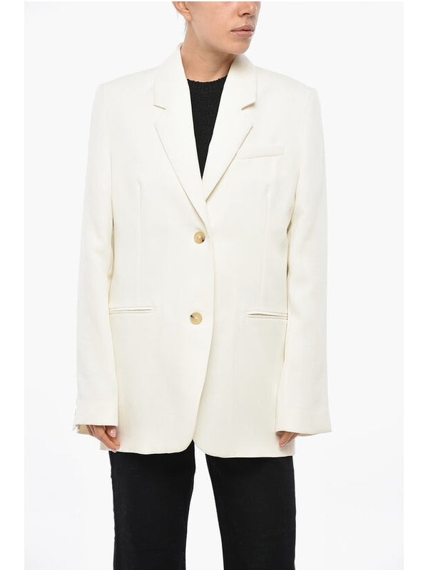Toteme White Tailored Jackets