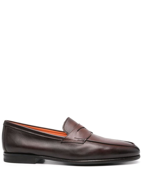 Leather Penny Loafers