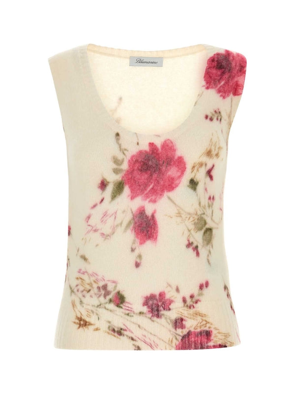 Flower
  Jacquard Knit Vest