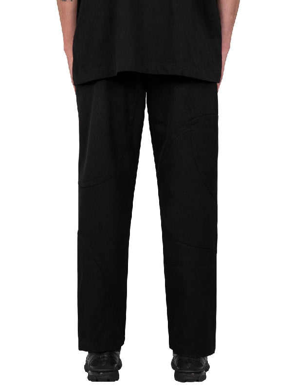 Black Straight Trouser