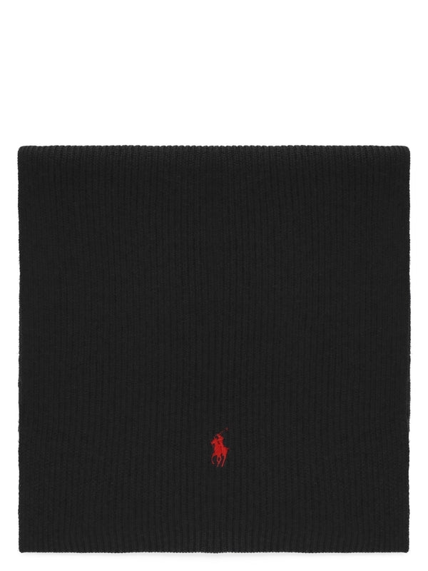 Polo Ralph Lauren Black Wool Mufflers