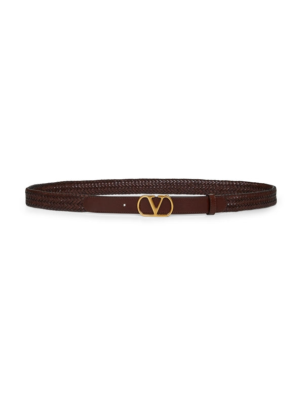 Valentino Brown Leather Belts