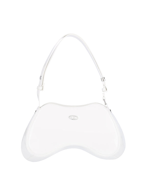 DIESEL - Play Metal Logo Glossy Shoulder Bag - Jente