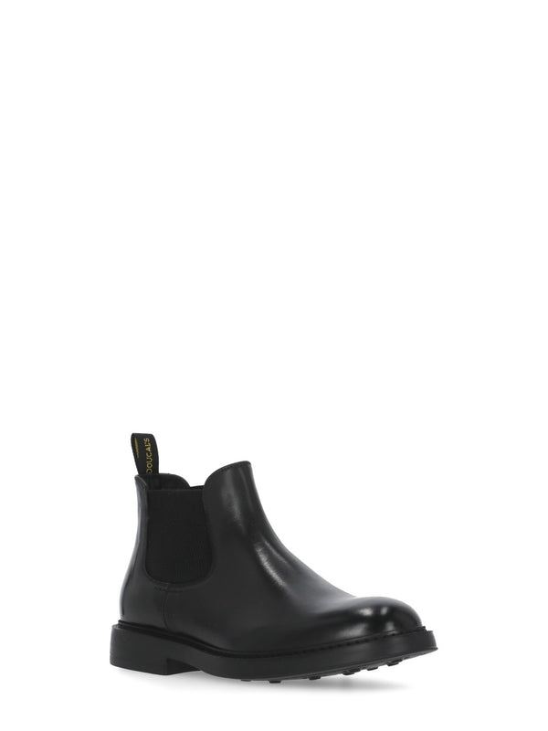 Doucal'S Black Chelsea Boots