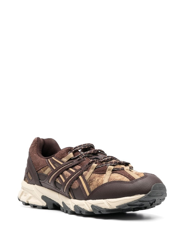 Asics Brown Low Top Sneakers