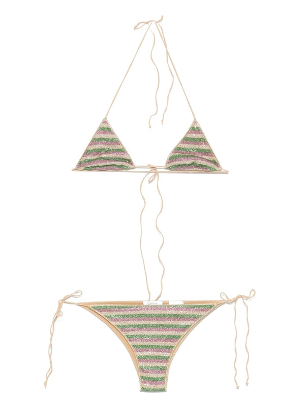 LOLITA Striped Bikini Set