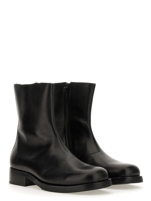 Camion Leather Ankle Boots