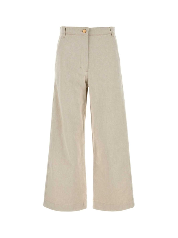 Wide Cotton Pants