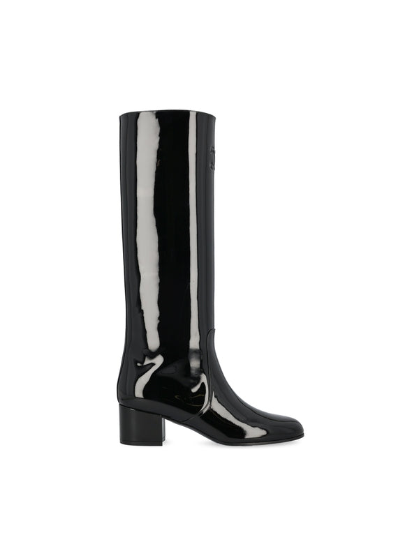 Triomphe Leather High Boots