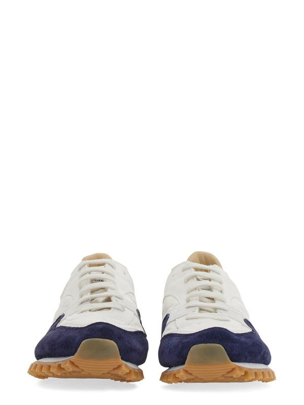 Spalwart White Blue Low Top Sneakers