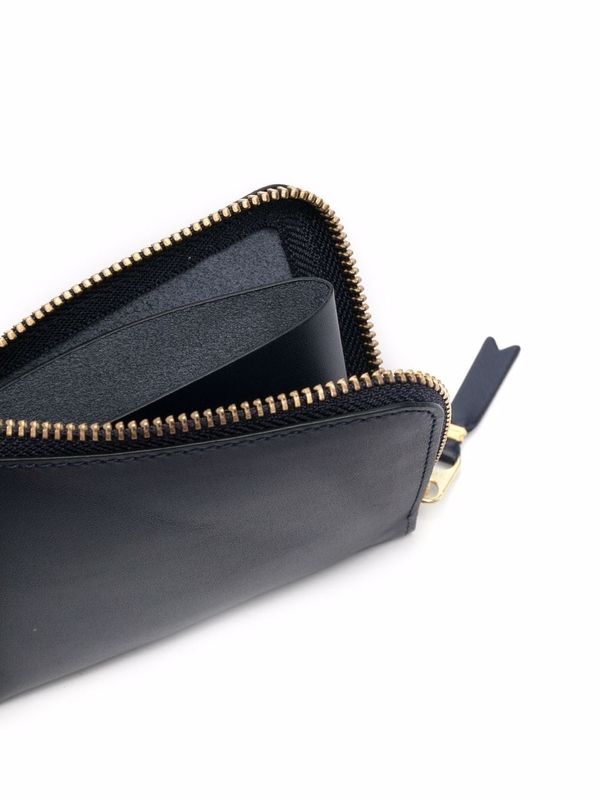 Leather Zip Coin Wallet