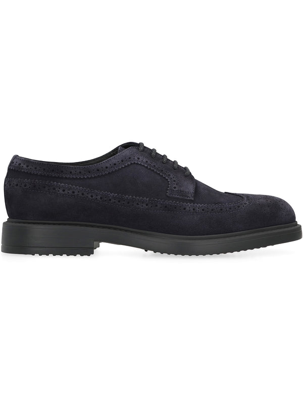 Doucal'S Navy Lace-Ups