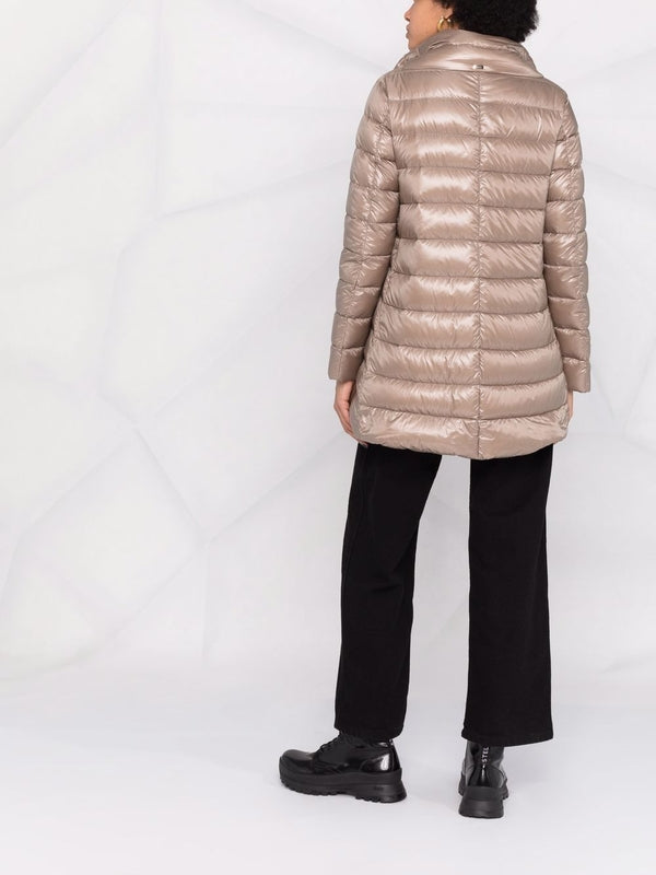 Amelia Quilted High-Neck
  Padding