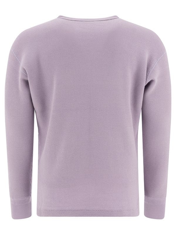 Crewneck Wool Cotton Knit
