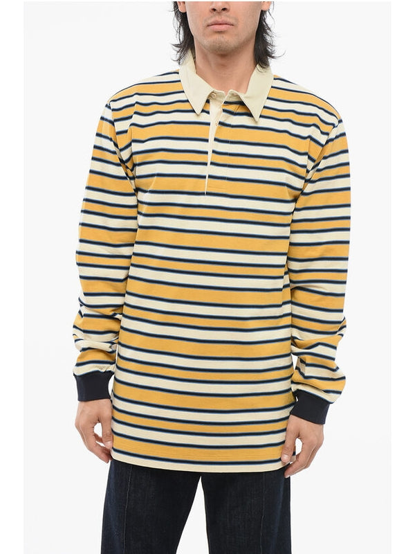 Back Logo Detail Cotton Polo Shirt