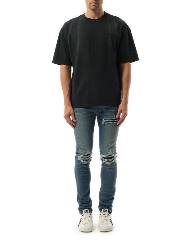 Amiri Black Half Sleeve
