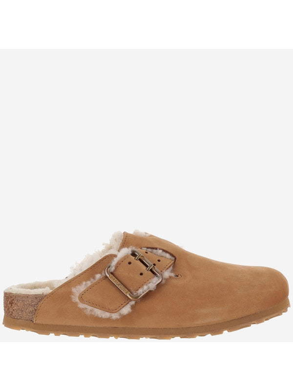 Boston Shearling Suede Loafers