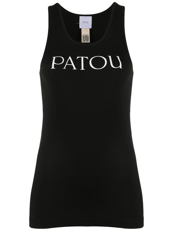 Patou Black Sleeveless Top