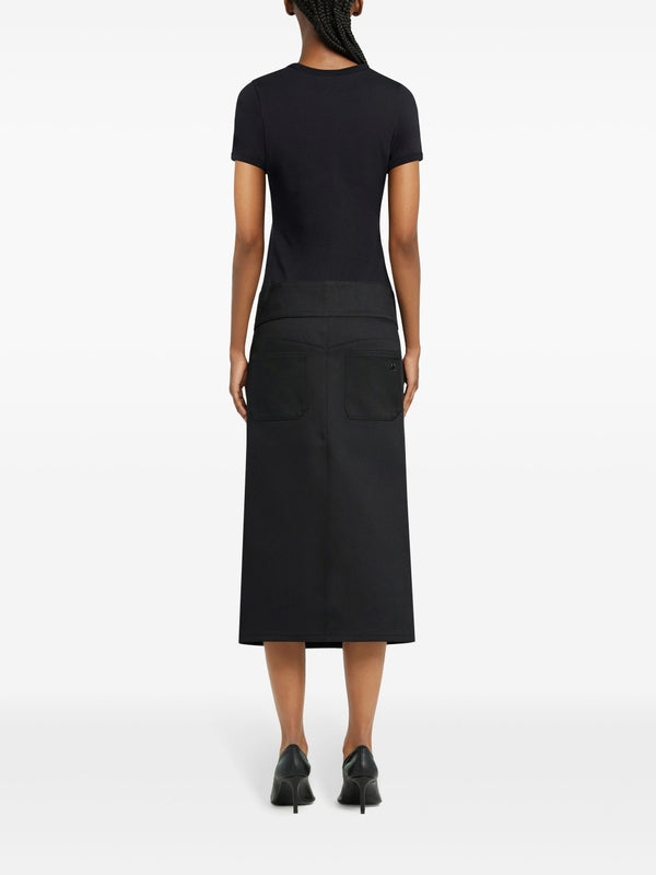 Logo Patch Cotton Short Sleeve T-Shirt