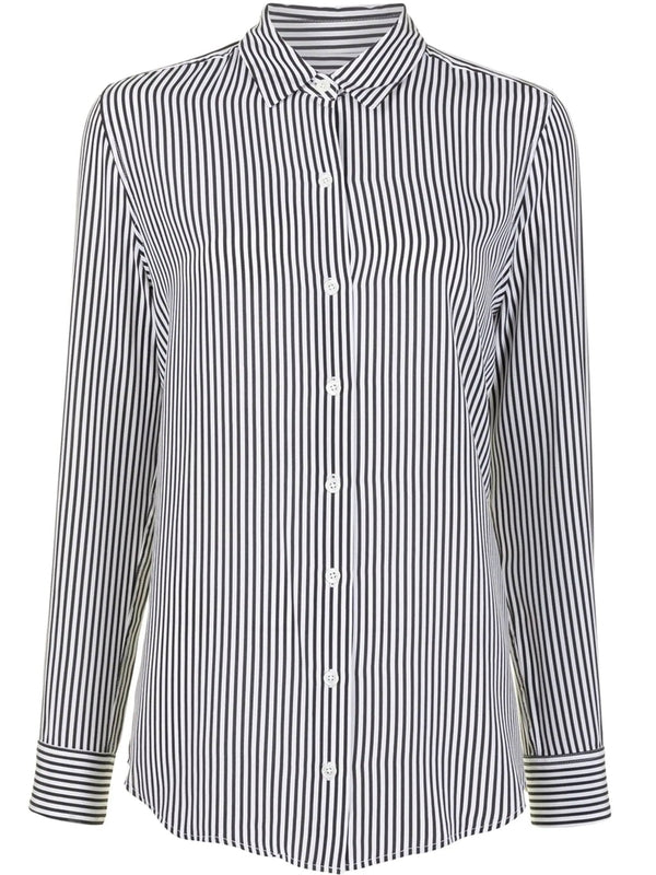 Stripe Silk Shirt