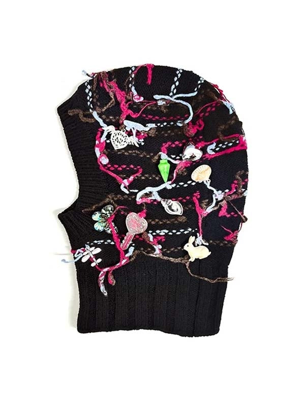 Black Washed Up Balaclava