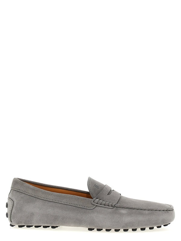 Logo Suede
  Slip-on Loafers