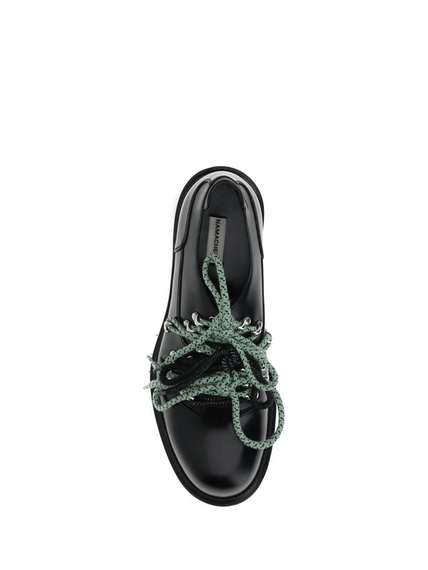 Namacheko Black Lace-Ups